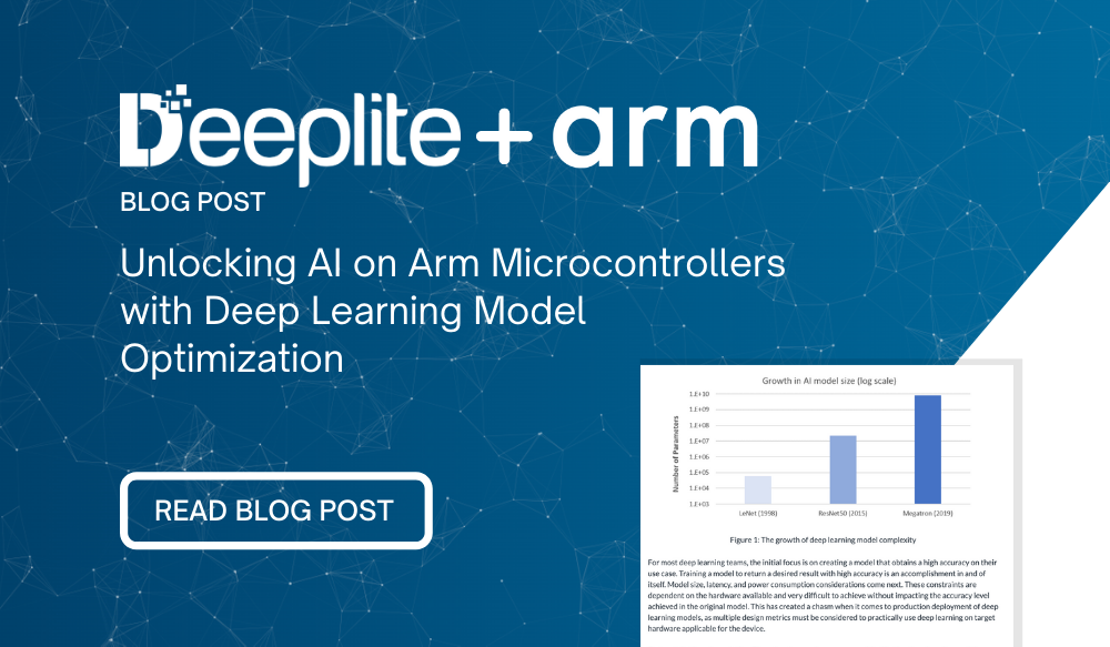 Deeplite & ARM AI Blog: Unlocking AI on Microcontrollers